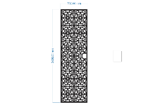 CNC mẫu cửa 1 cánh đẹp đơn giản