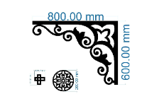 CNC mẫu hoa văn cắt cnc