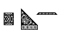 CNC mẫu hoa văn cổng dxf