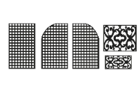 CNC mẫu hoa văn cổng dxf đep nhất