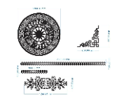 CNC mẫu hoa văn thiết kế trên cad