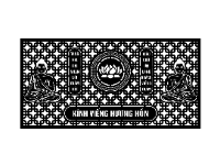 CNC mẫu phật hoa văn