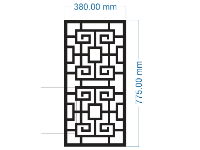 CNC mẫu vách ngăn đơn giản nhất dxf