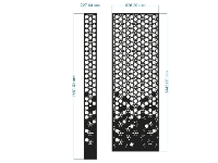 CNC vách ngăn 2 kích thước đẹp nhất