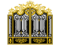 Cổng 2 cánh biệt thự cnc