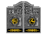 Cổng 2 cánh Phước An file dxf đẹp