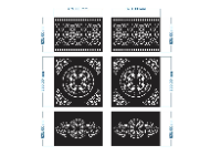 Cổng 2 cánh trống đồng thiết kế dxf