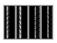 Cổng 4 cánh cnc dxf đẹp