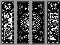 Cổng 4 cánh tài lộc cnc cực đẹp