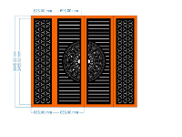 Cổng 4 cánh,Cổng trống đồng cnc dxf,trống đồng