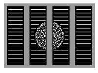 Cổng 4 cánh trống đồng cnc file dxf