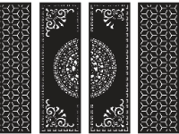 Cổng bông tuyết 4 cánh cnc