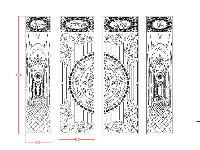 Cổng cnc 4 cánh file autocad