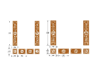 Cổng cnc Phát Tài Phát Lộc file dxf mới nhất 2025