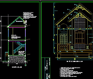 Công trình nhà ở gia đình 1 trệt 1 lầu kích thước 4,5x14m(gồm:BVXD+ KT+KC)