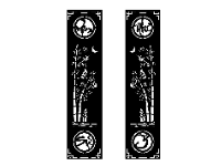 Cổng Vạn Sự Như ý trúc file dxf đẹp
