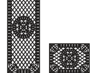 Cửa 1 cánh và ô thoáng cnc