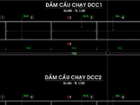 Dầm cầu trục 5T 7.2m file cad