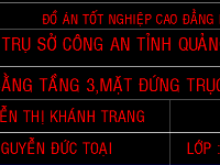 ĐATN - Trụ sở công an tỉnh Quảng ngãi 5 tầng