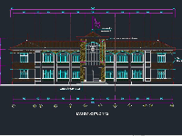 Đồ án Cad kiến trúc UNND xã +TM chung