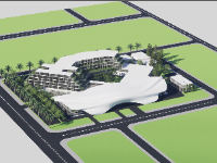 Đồ án công cộng 5 - bệnh viện đa khoa file revit + d5 render