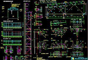 Đồ án kết cấu thép File thiết kế autocad