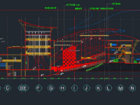 Đồ án kiến trúc Bản vẽ thiết kế nhà hát kịch tuồng chèo cải lương