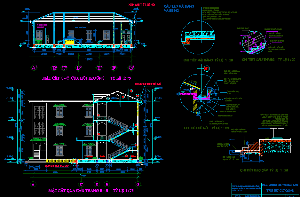 Đồ án kiến trúc bằng Autocad