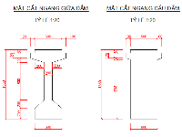 Đồ án môn học cầu bê tông cốt thép - Dầm I căng sau 30m Full