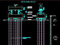 Đồ án nền móng,bố trí chung trụ cầu,cấu tạo cọc,bố trí cốt thép bệ móng,thiết kế móng cọc