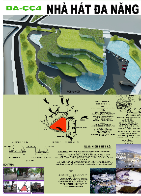 Đồ án nhà hát full ảnh in A1 + file CAD