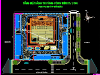 Đồ án thi công công trình,Đồ án thi công  - văn phòng công ty xây lắp,đồ án thi công đầy đủ,đồ án thi công chi tiết