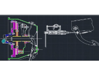 Đồ án thiết kế ly hợp ô tô file cad