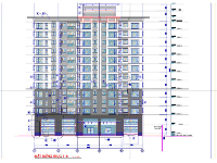 Đồ án tốt nghiệp chung cư 12 tầng + hầm 44.3×33.1m