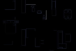 Đồ nội thất trong bản vẽ autocad