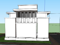 Biệt thự 1 tầng,model su biệt thự 1 tầng,biệt thự 1 tầng model su