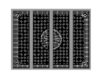 Download file Cổng 4 cánh cnc mới nhất dxf