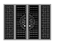 Download file Cổng 4 cánh trống đồng cnc