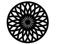 Download file hoa văn tròn cnc dxf