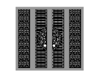 Download file mẫu Cổng 4 cánh trống đồng cnc