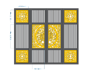 Download mẫu cổng cnc trống đồng dxf