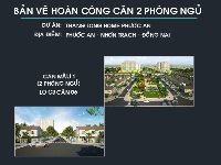 Dự án kiến trúc hoàn công 2 căn hộ thuộc chung cư TD Home