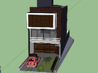 Nhà phố 2 tầng,file sketchup nhà phố 2 tầng,nhà phố 2 tầng model su,sketchup nhà phố 2 tầng,nhà phố 2 tầng file su