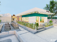 Dựng file sketchup quán cafe hiện đại