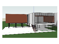 Dựng tòa nhà văn phòng file sketchup 2020