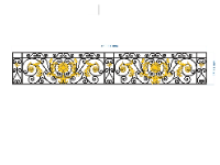 DXf mẫu cnc lan can thiết kế mới nhất