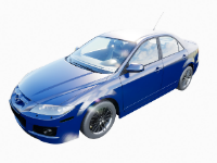 Family xe hơi Mazda 6 cho Revit LOD 400