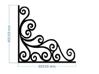 File 2d cnc hoa góc đẹp dxf