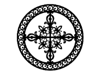 File 2d cnc hoa văn mái kính tròn