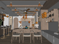 File 3d nội thất Sketchup + Enscape Chung cư